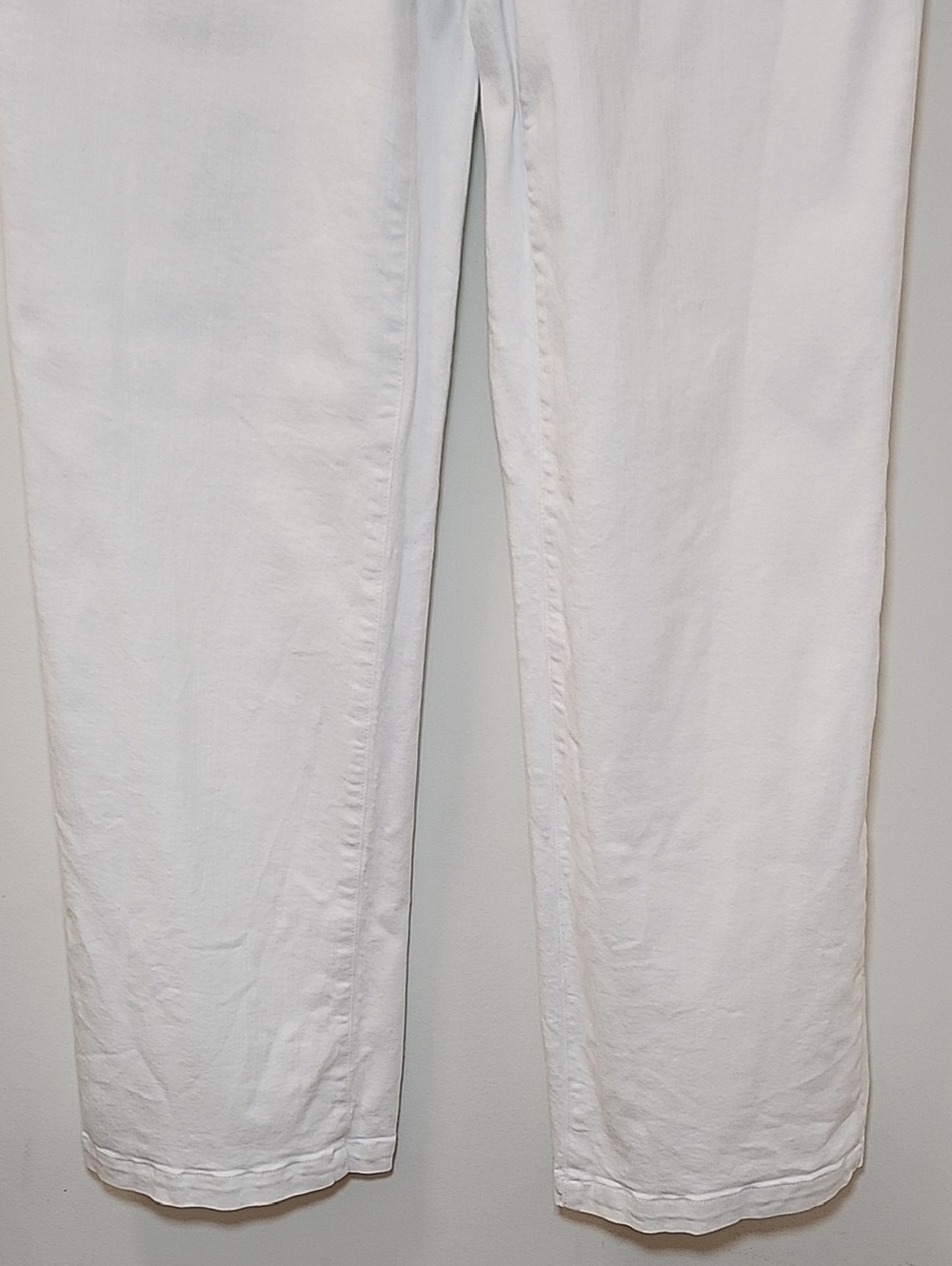L'AGENCE Strechy  wide-leg High-Rise blanc white jeans RN# 126654 Size 28 - Picture 9 of 16